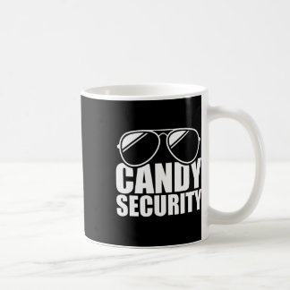 Candy Security Funny Easy Halloween Costume Vuxen Kaffemugg