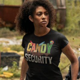 Candy Security Funny Halloween Candy Älskare T Shirt