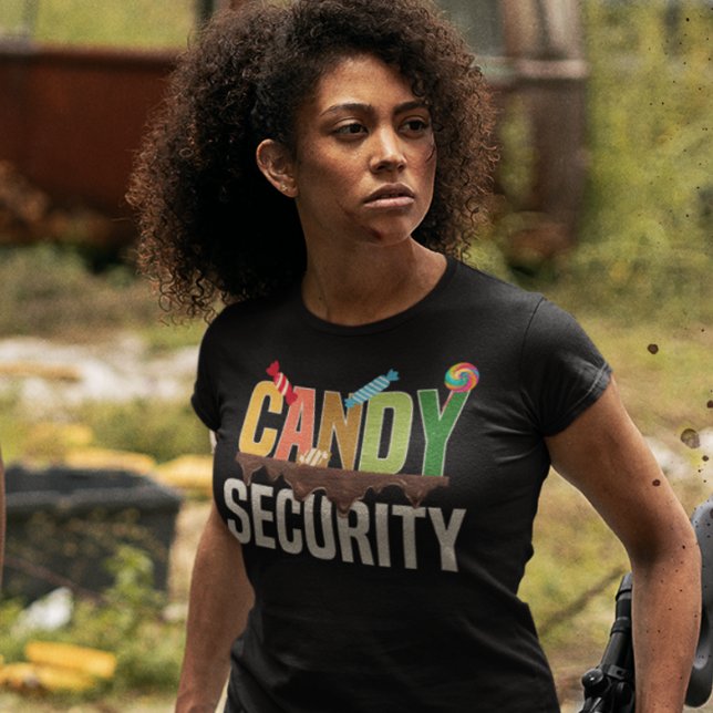 Candy Security Funny Halloween Candy Älskare T Shirt (Skapare uppladdad)