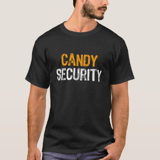 Candy Security Halloween Costume Vuxen Mamma Pappa T Shirt