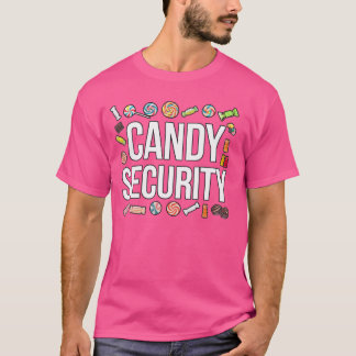 Candy security Party Halloween Bus eller godis T Shirt