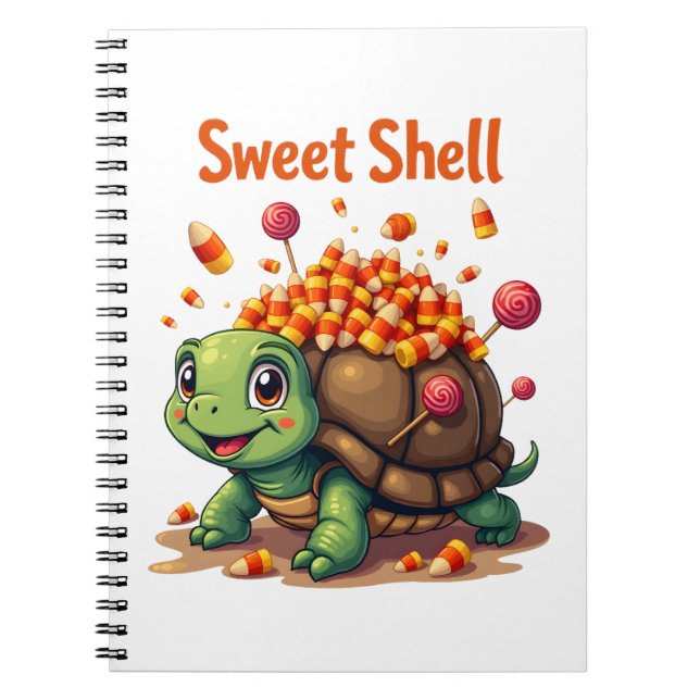 Candy Snäcka Turtle Anteckningsbok (Framsidan)