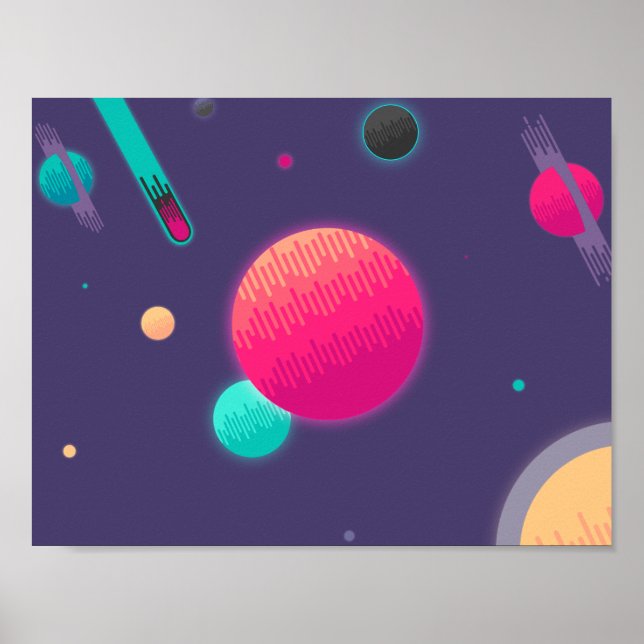 Candy Space Poster (Framsidan)