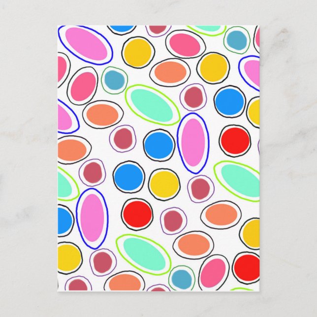 Candy Spots Vykort (Framsida)