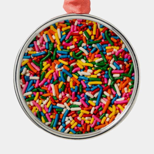 Candy Sprinkles Julgransprydnad Metall (Framsidan)