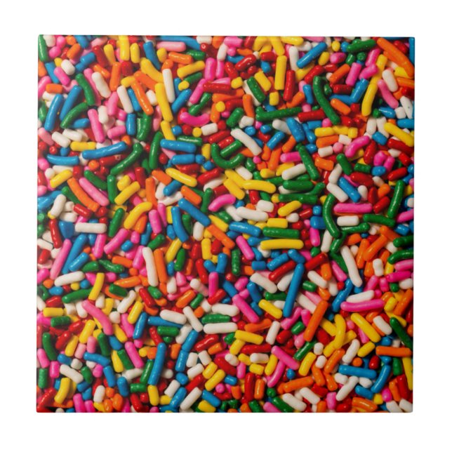 Candy Sprinkles Kakelplatta (Framsidan)