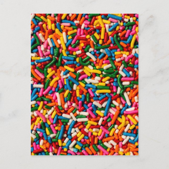 Candy Sprinkles Vykort (Framsida)