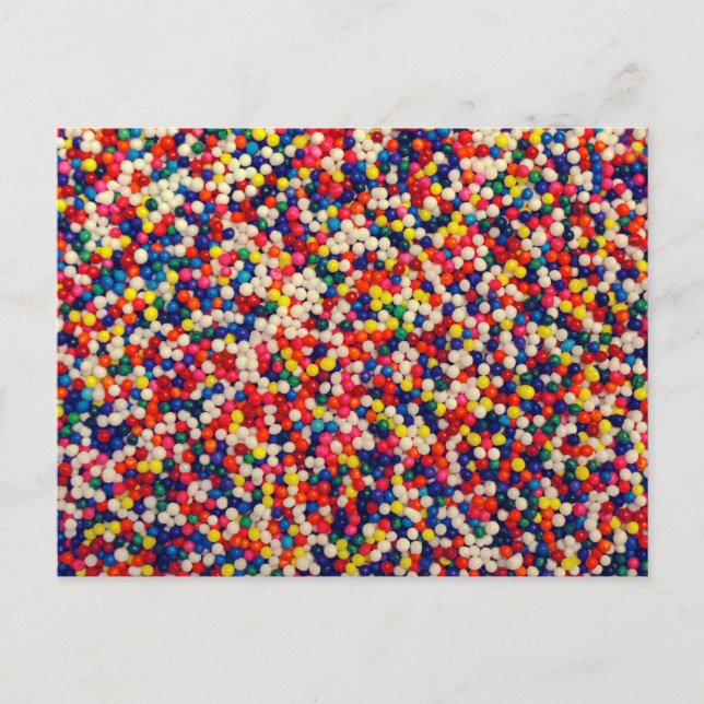 Candy Sprinkles Vykort (Framsida)