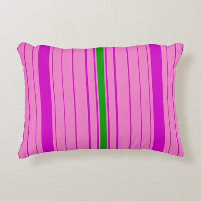 ~CANDY STICKS ~ Fraktaldesign ~  Prydnadskudde (Framsidan)
