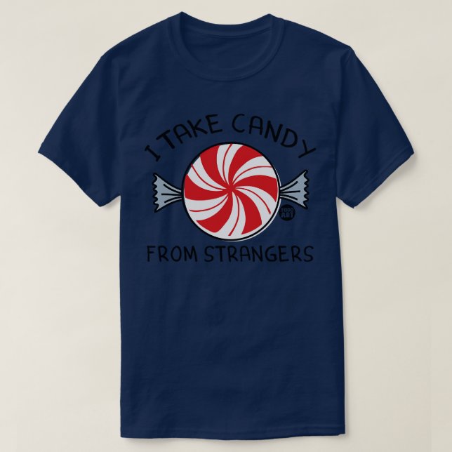 CANDY STRANGERS T SHIRT (Design framsida)