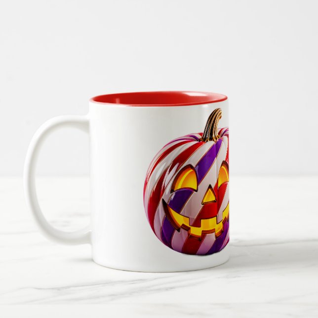 Candy Stripe Pumpkin I Mugg (Vänster)