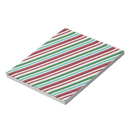 Candy Stripes Glitter Anteckningsblock