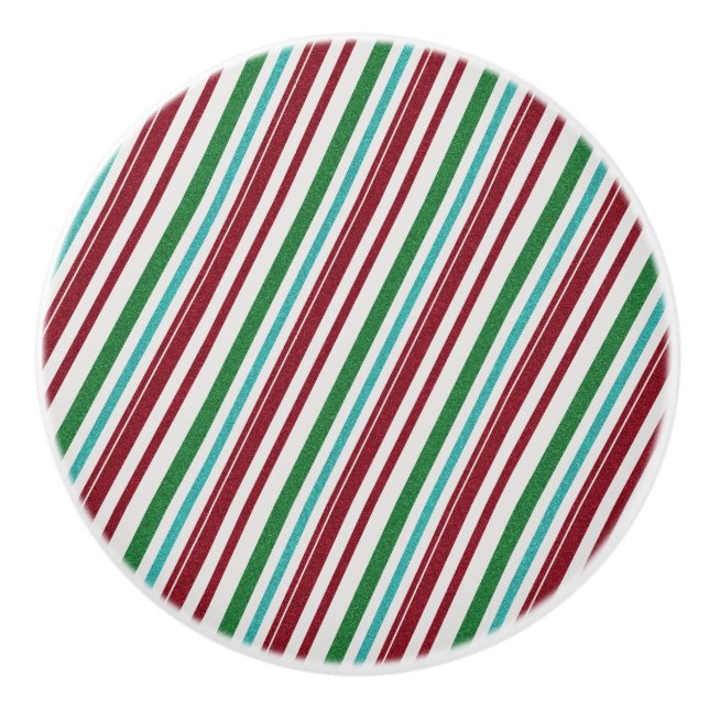 Candy Stripes Glitter Knopp (Framsidan)
