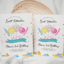 Candy Sweet Shop Birthday