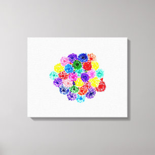 Candy Vatten Autism Artist Canvastryck