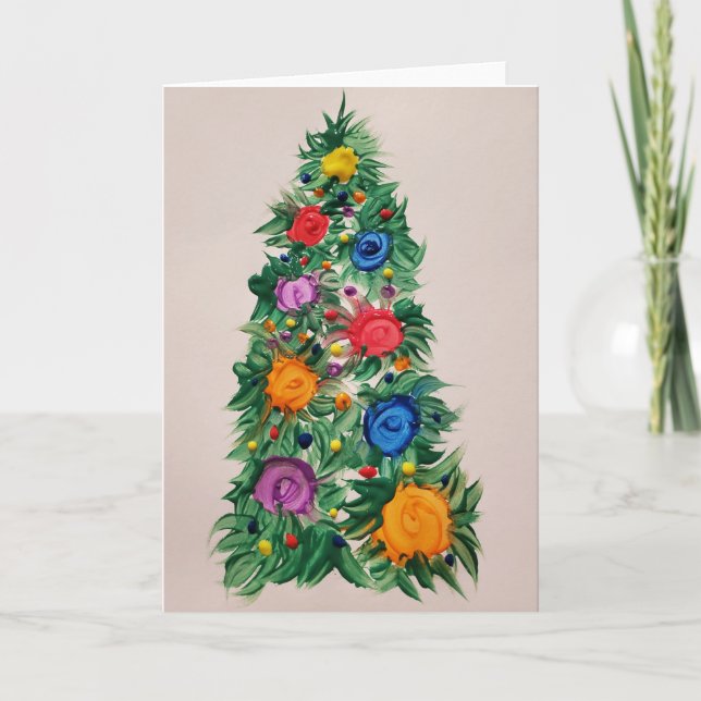 Candy Vatten Autism Artist Helgkort (Framsida)