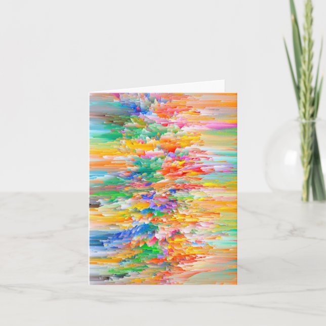 Candy Vatten Autism Artist Helgkort (Framsida)