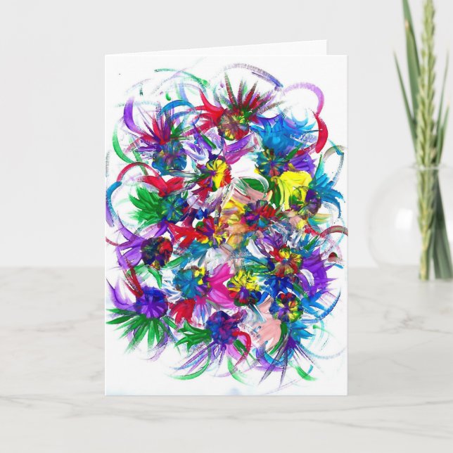 Candy Vatten Autism Artist Kort (Framsida)