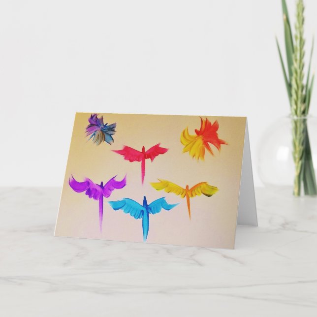 Candy Vatten Autism Artist Kort (Framsida)