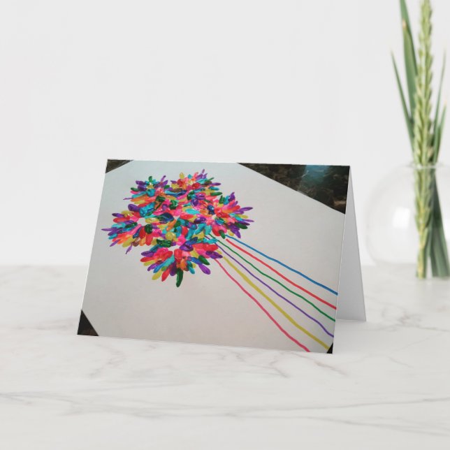 Candy Vatten Autism Artist Kort (Framsida)