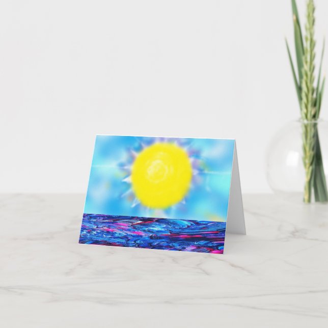 Candy Vatten Autism Artist Kort (Framsida)