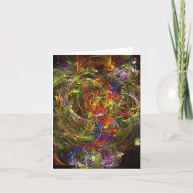 Candy Vatten Autism Artist Kort (Framsida)