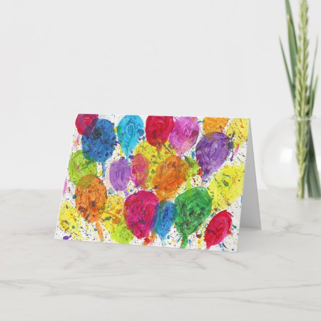 Candy Vatten Autism Artist Kort (Framsida)