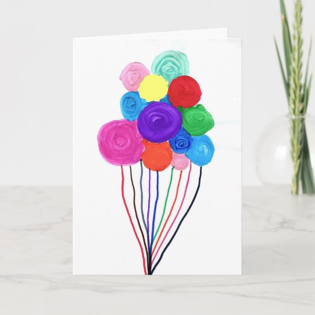 Candy Vatten Autism Artist Kort (Framsida)