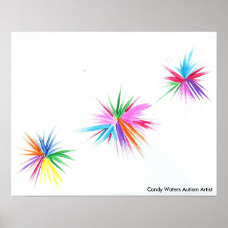 Candy Vatten Autism Artist Poster
