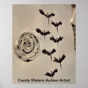 Candy Vatten Autism Artist Poster
