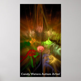 Candy Vatten Autism Artist Poster