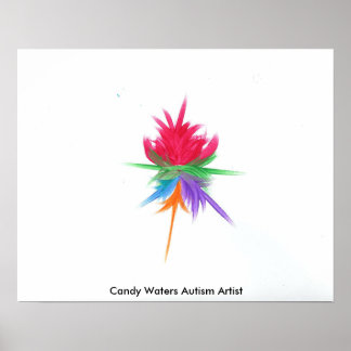 Candy Vatten Autism Artist Poster