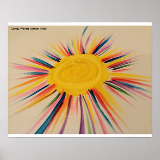 Candy Vatten Autism Artist Poster