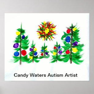 Candy Vatten Autism Artist Poster