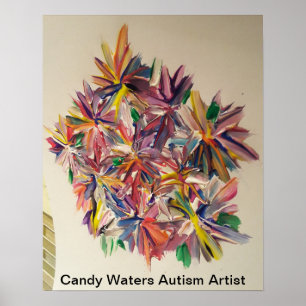 Candy Vatten Autism Artist Poster