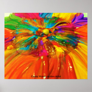 Candy Vatten Autism Artist Poster