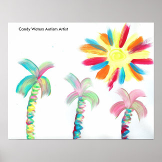Candy Vatten Autism Artist Poster