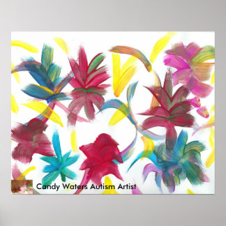 Candy Vatten Autism Artist Poster