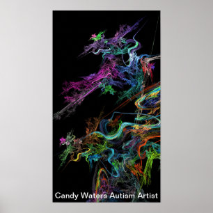 Candy Vatten Autism Artist Poster