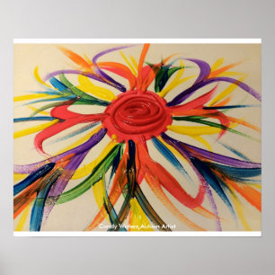 Candy Vatten Autism Artist Poster