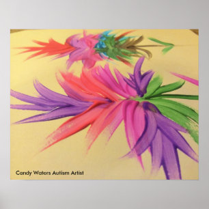 Candy Vatten Autism Artist Poster