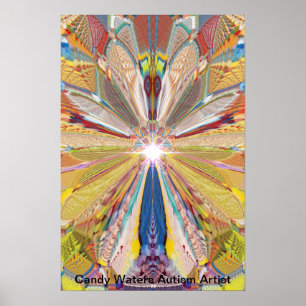 Candy Vatten Autism Artist Poster