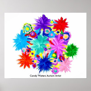 Candy Vatten Autism Artist Poster