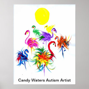 Candy Vatten Autism Artist Poster