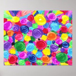 Candy Vatten Autism Artist Poster