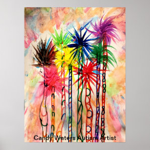 Candy Vatten Autism Artist Poster