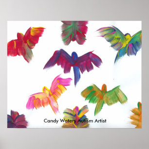 Candy Vatten Autism Artist Poster