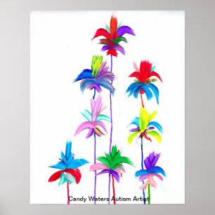 Candy Vatten Autism Artist Poster