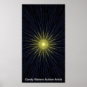 Candy Vatten Autism Artist Poster