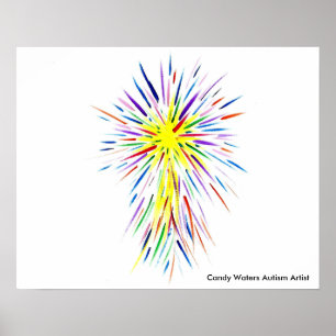 Candy Vatten Autism Artist Poster